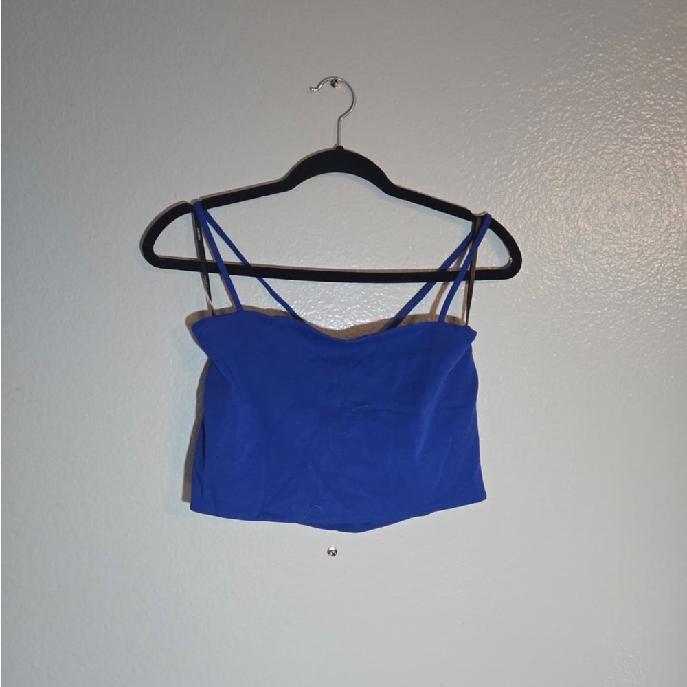 Forever 21 Vibrant Blue Camisole Top